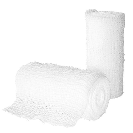 YPSIFLEX elastische Mullbinden 4 m x 4 cm, 20-fädig, lose (20 Stck.) (PACK=20 STÜCK) Produktbild