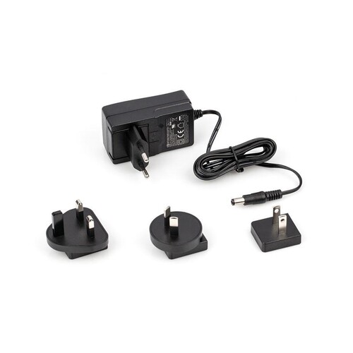 Netzadapter extern, 100-240 V, 50/60 Hz Standard EU, CH, UK für Waagen Modell MBC, MBA, MPE, MPC, MPD, MWA, MTA Produktbild Front View L