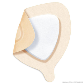 PermaFoam Classic sacral (10 Stck.) Schaumverband steril 22,5 x 22,5 cm Produktbild