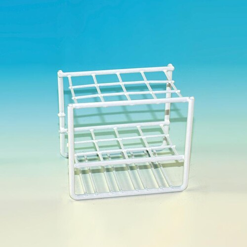 Reagenzglasgestell aus Draht für 12 Gläser bis 17 mm Ø, ohne Stäbe Produktbild Front View L