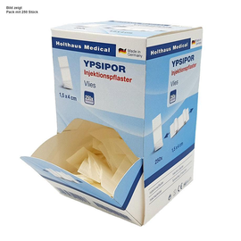 YPSIPOR Injektionspflaster 1,5 x 4 cm  (250 Stck.) (PACK=250 STÜCK) Produktbild