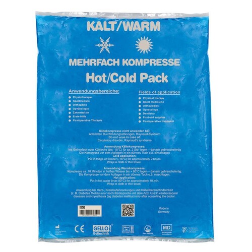 Kalt-/Warm-Kompresse blau, 30 x 40 cm Produktbild Front View L