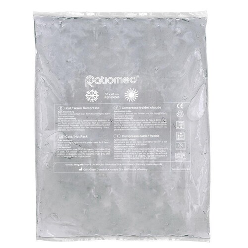 Kalt-/Warm-Kompresse ratiomed transparent, 30 x 40 cm Produktbild Front View L