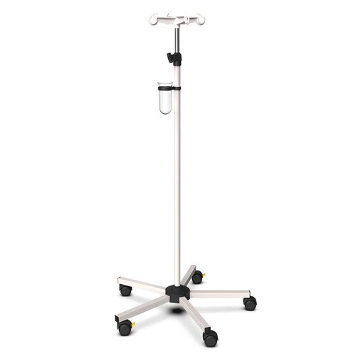 Infusionsständer ratiomed weiß (RAL 1013) Produktbild Front View L