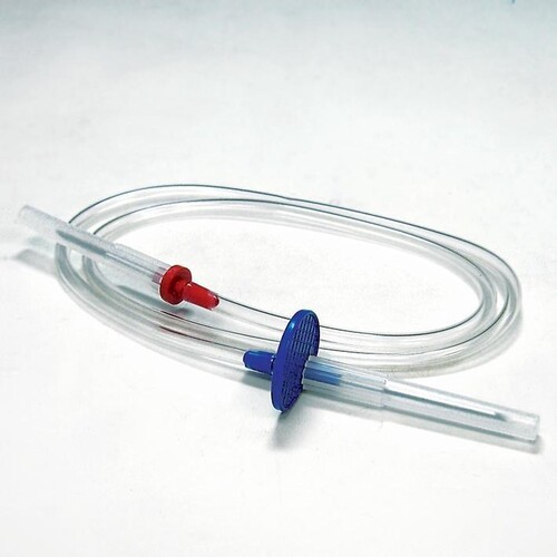 PPS-Blutentnahmegeräte, blau VPK Ø 1,5 x 43 mm (10 Stck.) (PACK=10 STÜCK) Produktbild Front View L