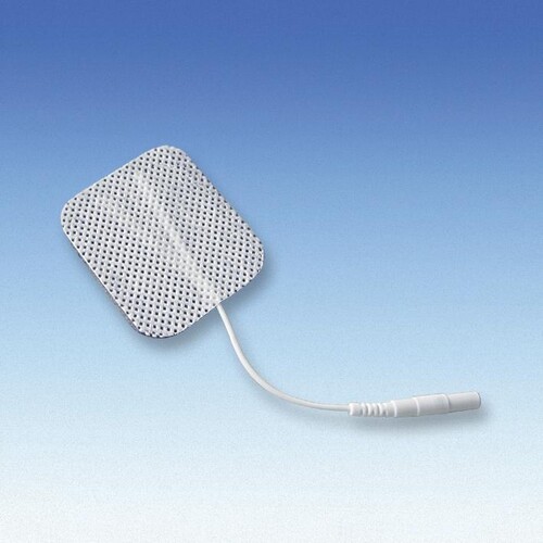 Carbon-Plus Elektroden selbstklebend 4 x 4 cm (8 Stck.) für Tens-Plus (PACK=8 STÜCK) Produktbild Front View L