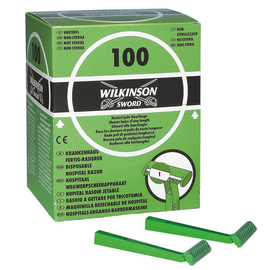 Einmal-Rasierer Wilkinson Typ 182H, unsteril, einschneidig (100 Stck.) (PACK=100 STÜCK) Produktbild