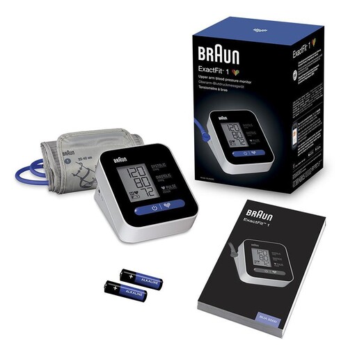 BRAUN ExactFit 1 BUA5000 Oberarm-Blutdruckmessgerät Produktbild Additional View 1 L