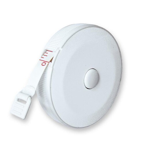Bandmaß ratiomed im Kunststoffgehäuse 2 m x 8 mm Produktbild Front View L