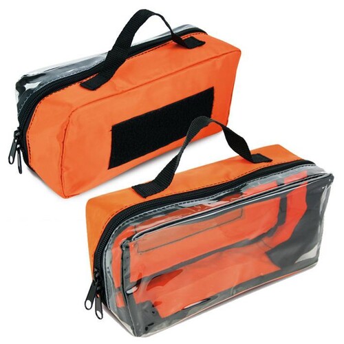Modultasche orange, 20 x 9 x 7 cm, für ratiomed Notfalltasche/-rucksack Produktbild Front View L