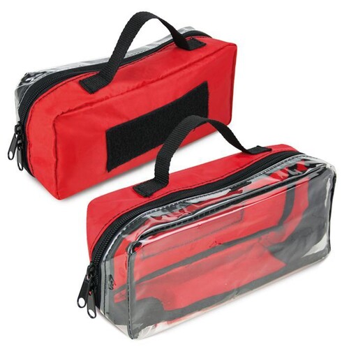 Modultasche rot, 20 x 9 x 7 cm, für ratiomed Notfalltasche/-rucksack Produktbild Front View L