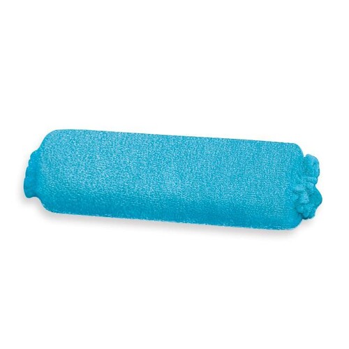 Nackenrollenbezug Frottee türkisblau, für Rollen 40 cm Produktbild Front View L