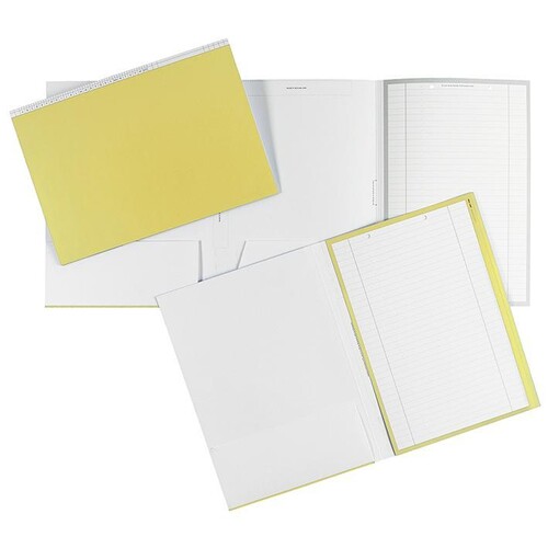 Karteimappen DIN A4 quer gelb für alle Fachrichtungen (100 Stck.) (PACK=100 STÜCK) Produktbild Front View L
