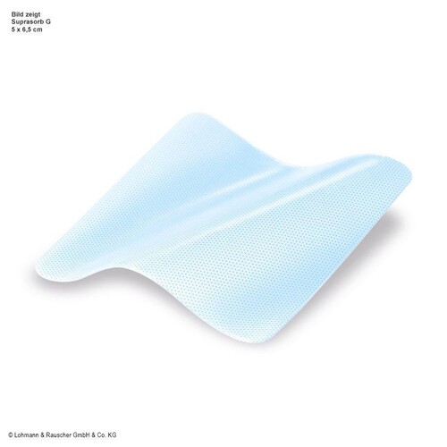 Suprasorb G Gel-Kompressen steril, 5 x 6,5 cm (5 Stck.) (PACK=5 STÜCK) Produktbild Additional View 1 L
