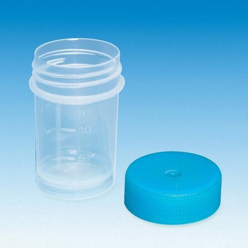 Universalcontainer (Versandgefäße) 20 ml, 31 x 48 mm (1000 Stck.) Deckel beiliegend (KTN=1000 STÜCK) Produktbild Front View L
