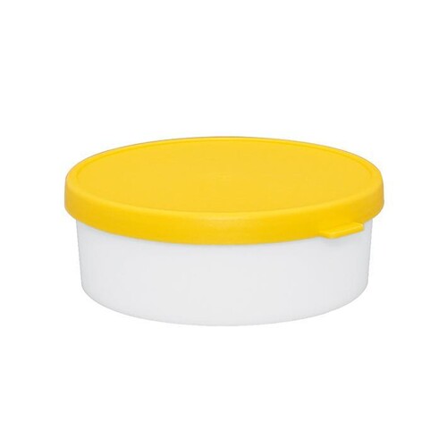 Versandgefäß für Sputumproben-Dose 24 ml mit Deckel gelb (100 Stck.) (PACK=100 STÜCK) Produktbild Front View L