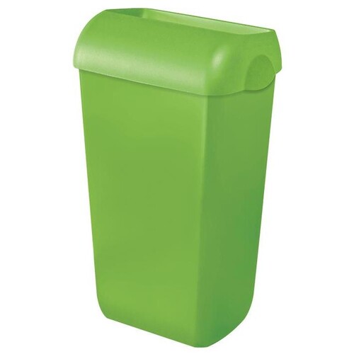 Abfalleimer Kunststoff grün 23 Ltr. Produktbild Front View L