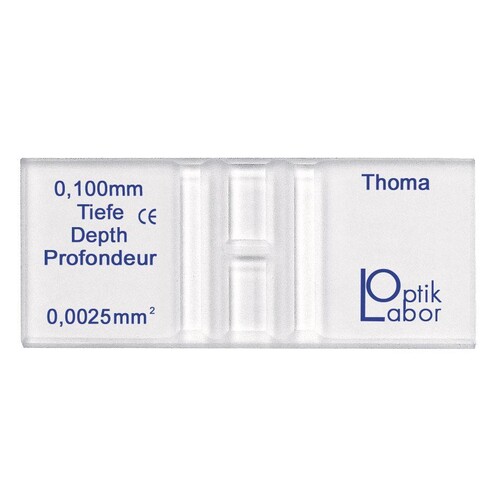 Zählkammer nach Thoma doppelt, mit CE-Zeichen Produktbild