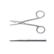 feine chir. Schere megro gerade, spitz/spitz 11,5 cm Produktbild