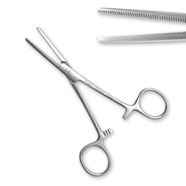 Pean Arterienklemme megro gerade, gerieft, 14 cm Produktbild