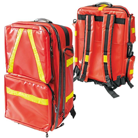 Notfallrucksack ''WasserStopp'' PROFI PLANE, rot, leer Produktbild