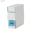 Archiv-Nummern, doppelt 0001 - 1000, blau Produktbild