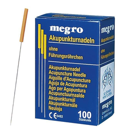Akupunkturnadeln ratiomed 0,30 x 50 A3 mit Plastikgriff (100 Stck.) (PACK=100 STÜCK) Produktbild