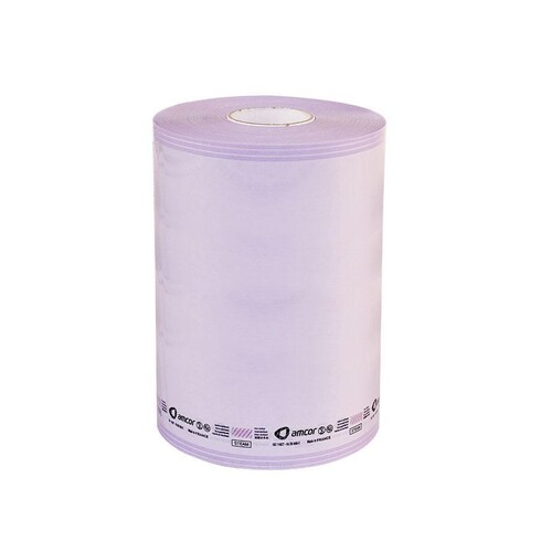 Steri-Rolle 250 mm x 200 m ohne Falte mit Dampfindikator Produktbild Front View L