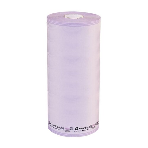 Steri-Rolle 380 mm x 200 m ohne Falte mit Dampfindikator Produktbild Front View L