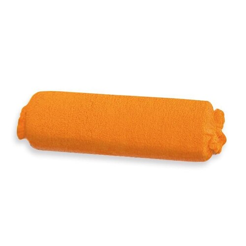 Nackenrollenbezug Frottee orange, für Rollen 50 cm Produktbild Front View L