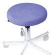 Hockerbezug Frottee viola für Hocker 40 bis 45 cm Ø Produktbild