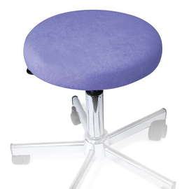 Hockerbezug Frottee viola für Hocker 40 bis 45 cm Ø Produktbild