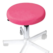 Hockerbezug Frottee pink für Hocker 40 bis 45 cm Ø Produktbild