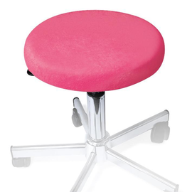 Hockerbezug Frottee pink für Hocker 40 bis 45 cm Ø Produktbild