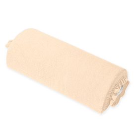 Nackenrollenbezug Frottee beige, für Halbrollen 40 cm Produktbild