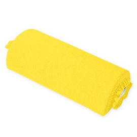 Nackenrollenbezug Frottee gelb, für Halbrollen 40 cm Produktbild