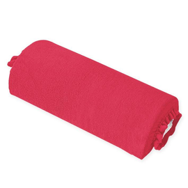 Nackenrollenbezug Frottee bordeaux, für Halbrollen 40 cm Produktbild