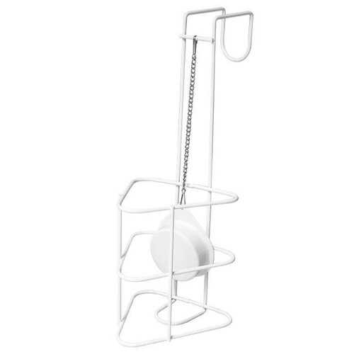 Urinflaschenhalter aus Draht mit Deckel und Kette, Standardausführung Produktbild Front View L
