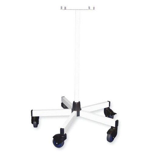 5-Fuß-Rollstativ mit 2 gebremsten Rollen Produktbild Front View L