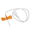 Wingflo Flügelkanülen 25 G, 0,50 x 19 mm, orange (50 Stck.) (PACK=50 STÜCK) Produktbild