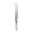 anat. Pinzette, fein, stark gebogen, 9,5 cm Produktbild