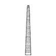 Mikro-Mosquitoklemme, 1 x 2 Zähne, gerade, 12 cm Produktbild