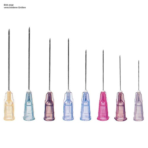 Neopoint Insulinkanülen 0,40 x 40 mm, grau (100 Stck.) (PACK=100 STÜCK) Produktbild Front View L