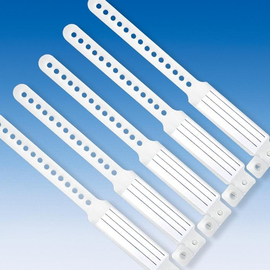 Namensbänder Kinder/Säuglinge Original Veri Color, weiß (250 Stck.) (PACK=250 STÜCK) Produktbild
