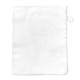 Waschhandschuh 16 x 21 cm, weiß Produktbild