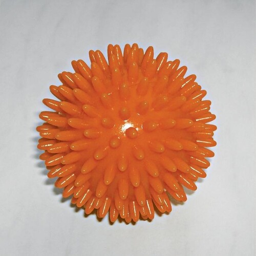 Igel-Massage-Handball orange Ø 6 cm Produktbild Front View L
