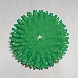 Igel-Massage-Handball grün Ø 7 cm Produktbild