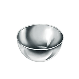 Metallschale, rund, 61 x 30 mm, 0,07 Ltr. Produktbild