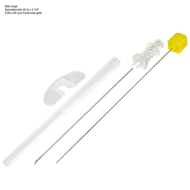 spine-ject Spinalkanülen 22 G x 1 1/2'', 0,70 x 38 mm, schwarz (20 Stck.) (PACK=20 STÜCK) Produktbild