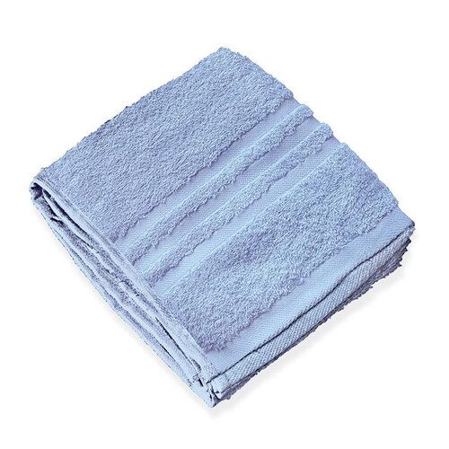 Handtuch taubenblau, 50 x 100 cm Produktbild Front View L